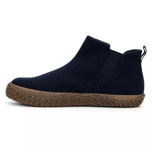 Hybrid Green Label Men\'s Echo Slip on Merino Wool Sneakers Navy Size 9 NIB